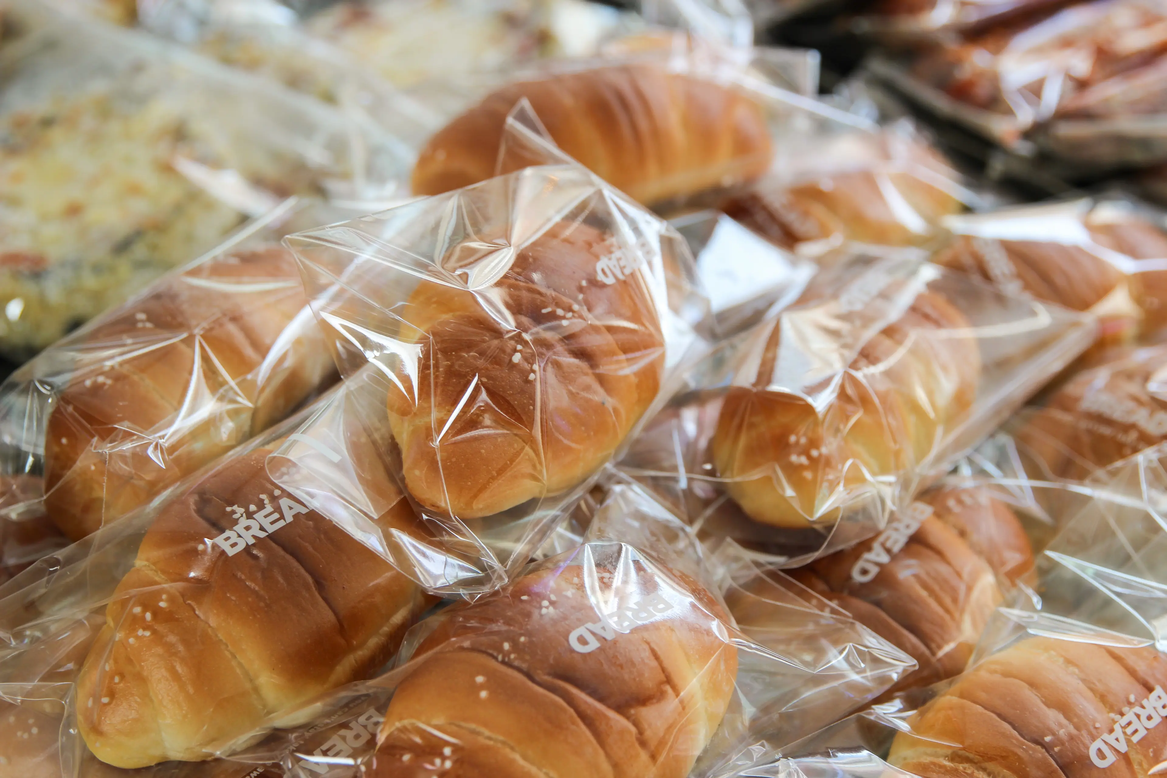 Cast PP film croissant packaging