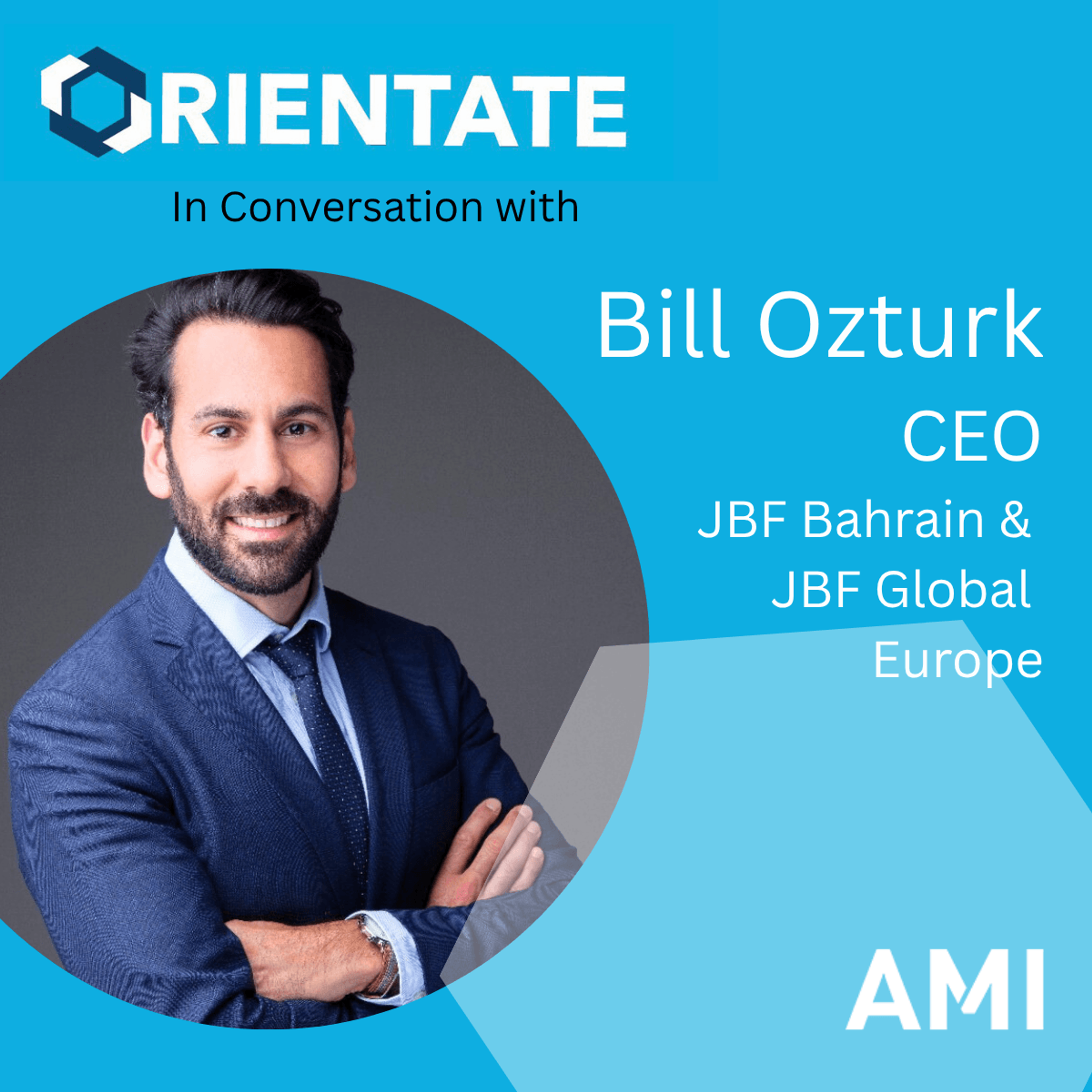 Headshot of Bill Ozturk, CEO, JBF